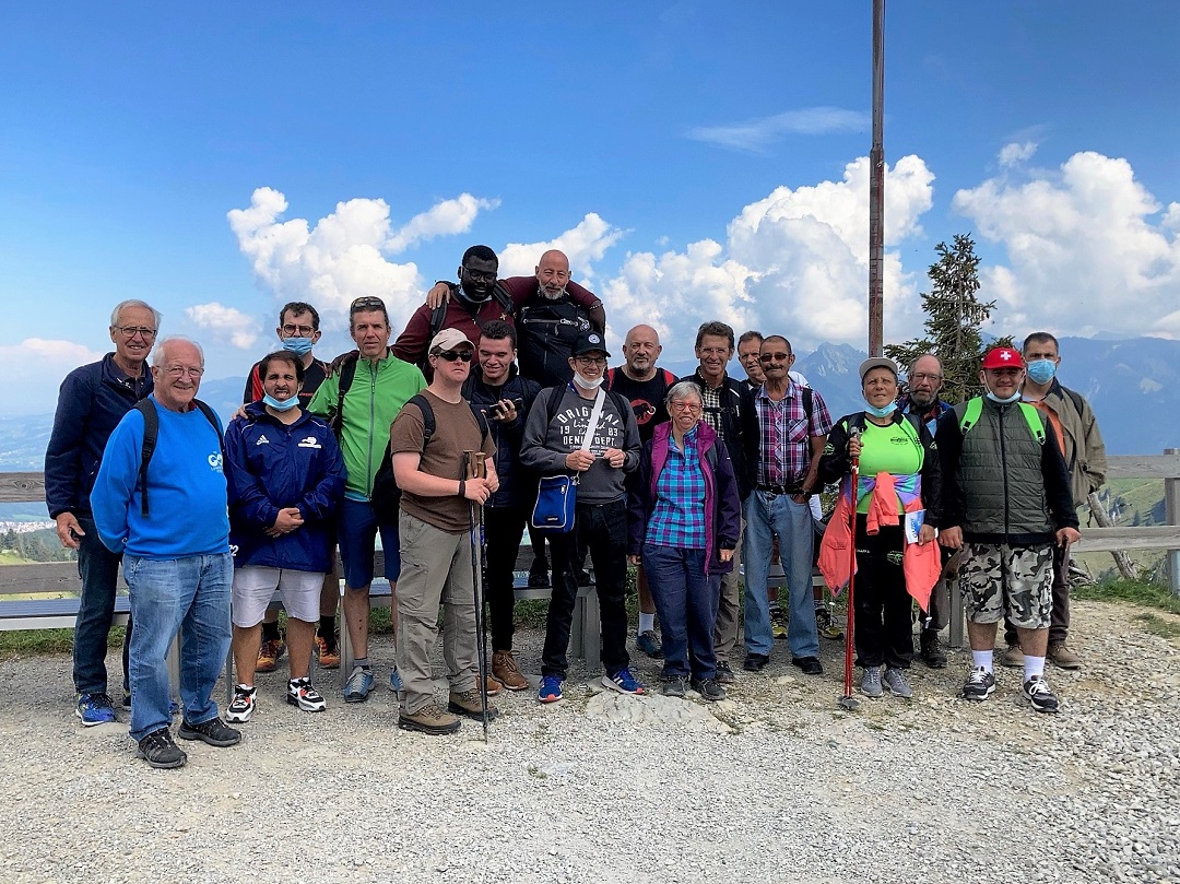 Sortie du Panathlon Lausanne au Moléson le 4 septembre 2021