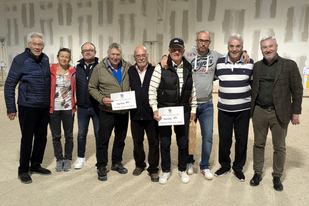 Pétanque du Panathlon Club Lausanne le 28 octobre 2024