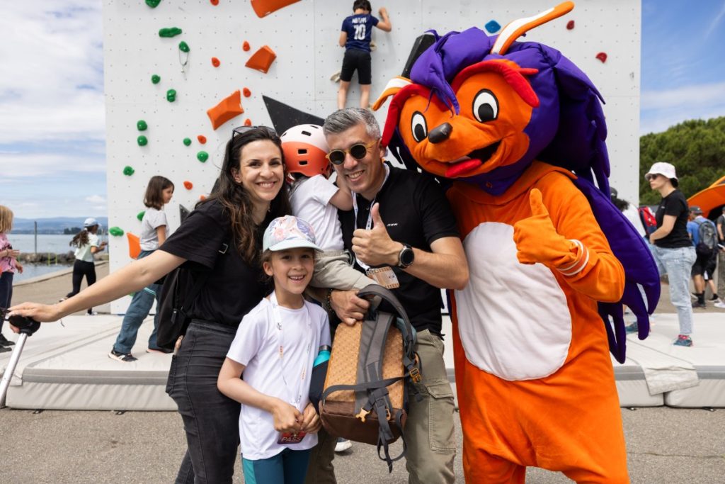Panathlon Family Games Lausanne - 16 juin 2024 en famille avec Sporty © Florian Aeby
