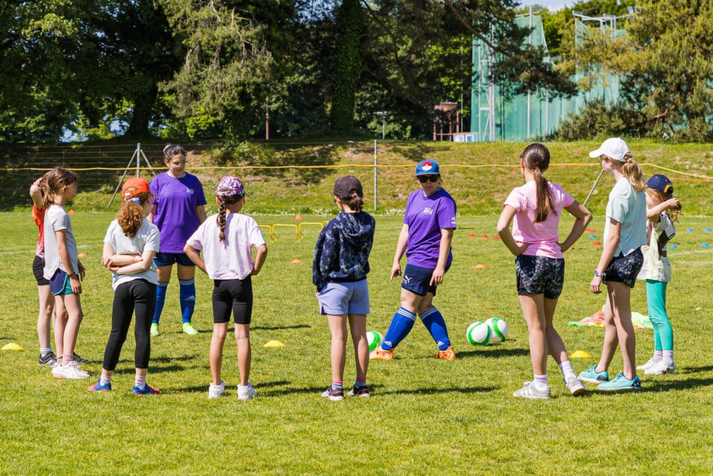 Foot pour filles aux Panathlon Family Games® Lausanne samedi 17 mai 2025