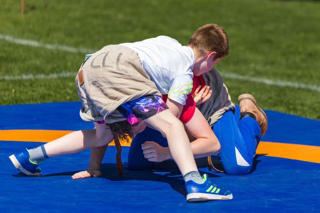 Lutte suisse aux Panathlon Family Games® Lausanne samedi 17 mai 2025