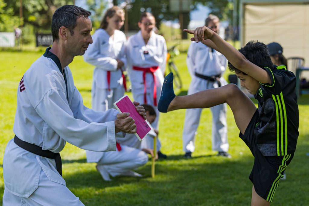 Taekwondo aux Panathlon Family Games® Lausanne samedi 17 mai 2025