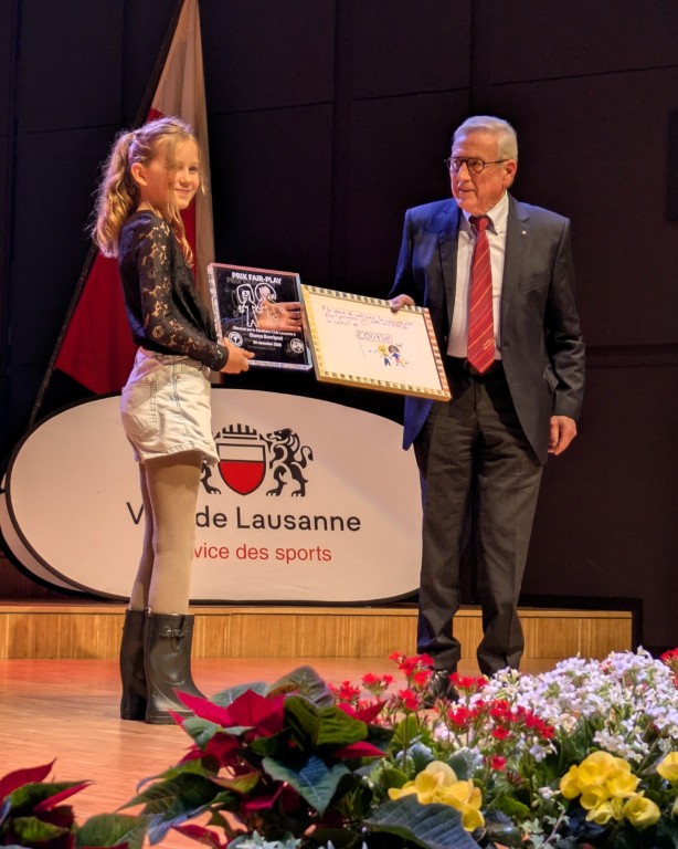 Prix fair-play Jean Presset 2025 - Panathlon Club Lausanne