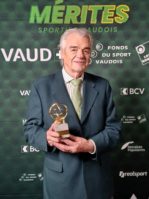 Michel Vaucher dirigeant 2025 mérites sportifs vaudois
